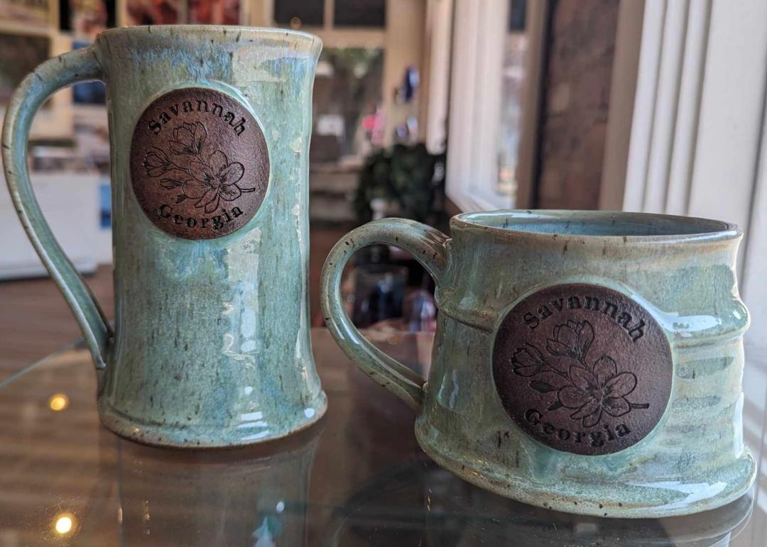 HAND-MADE SAVANNAH KEEPSAKE MUGS